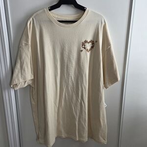 Urban Outfitters Kimchi Blue Cherub Graphic T-shirt Dress